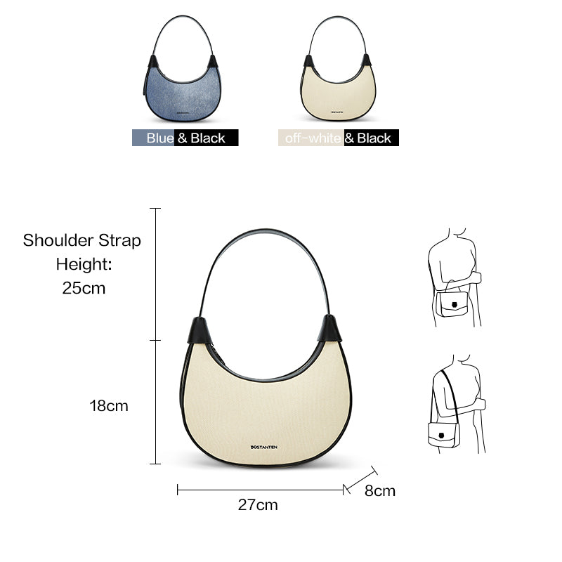 [Coco Bag] BOSTANTEN Tas Wanita – Selempang, Underarm & Shoulder Bag Kulit Sintetis