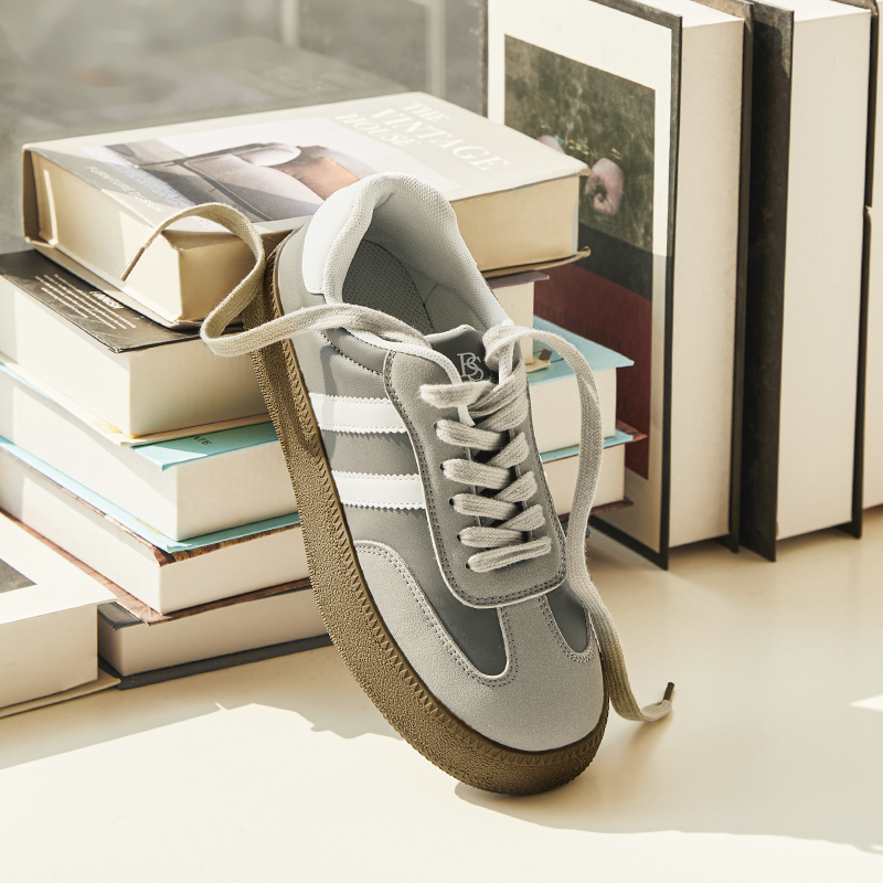 [Kelly shoes] Bostanten Sepatu Sneakers Wanita Sam-ba Sepatu casual terbaru tahun 2025