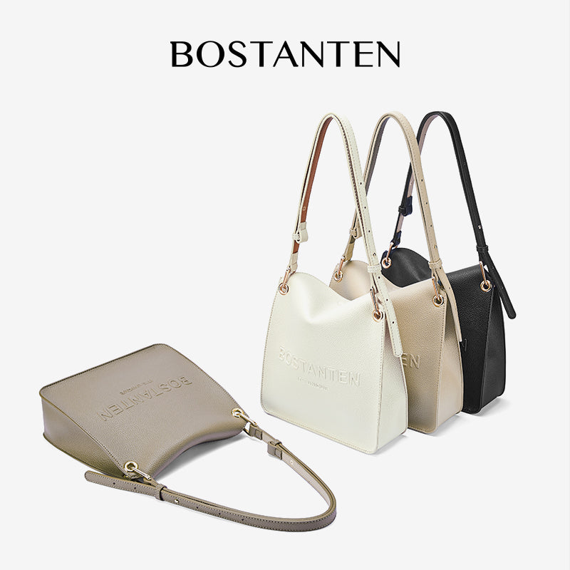 [Lyorin Bag] BOSTANTEN Medium Tote – Tas Bahu Kuliah Flip Design Gaya Korea