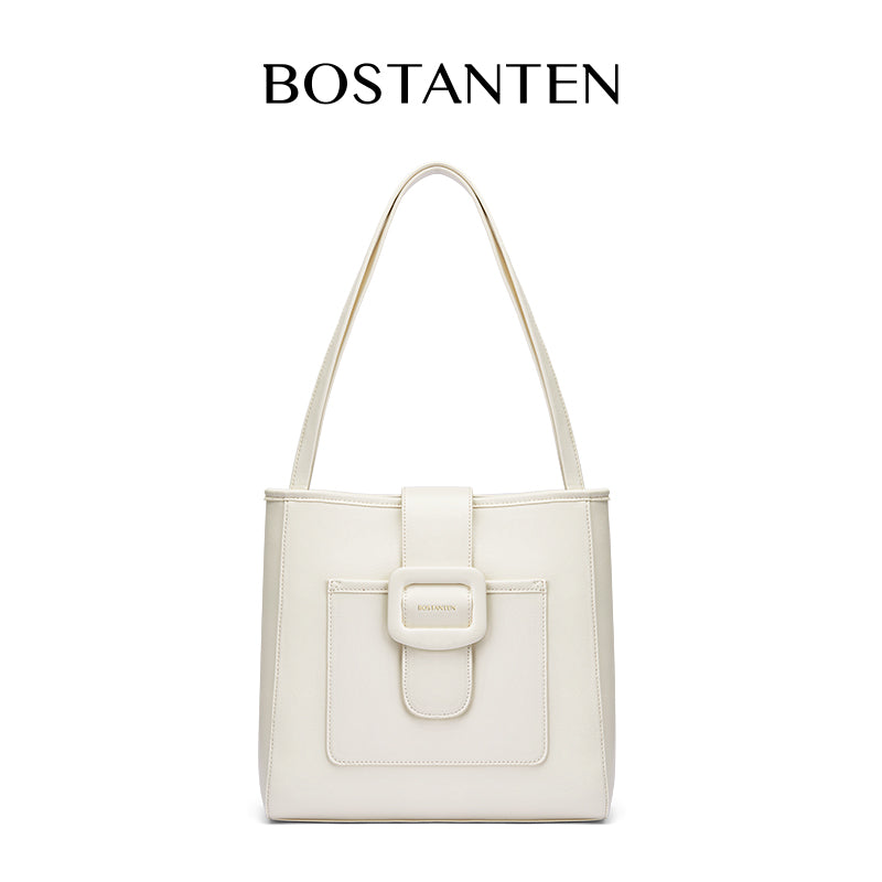 [Ice Cream Bag] BOSTANTEN Tas Bahu Wanita Hobo Bag 2025 Casual & Simple Totebag Shoulder Kuliah Korea Pu Tas Wanita