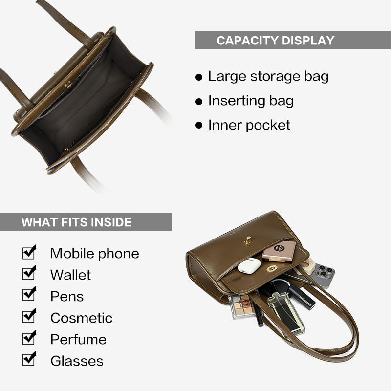 [Esline Bag] BOSTANTEN Tas Bahu Wanita Serbaguna – Pocket Depan
