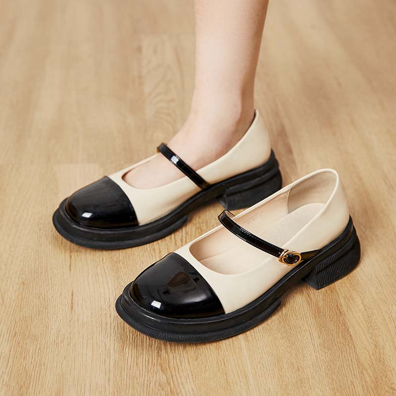 [Mary Jane Shoes]Paris Zoey Shelly Flatshoes
