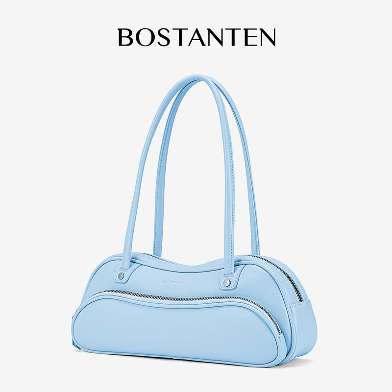 [BOBO BAG] BOSTANTEN Tas tangan wanita mode baru Tas Bahu Tas Bowling Desain