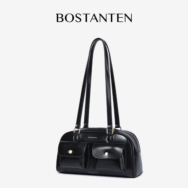 [Cassey Bag] BOSTANTEN Tas Wanita – Handbag, Selempang & Shoulder Bag dengan Slot Telepon & Headphone