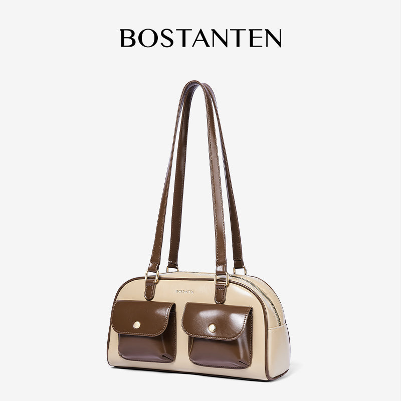 [Cassey Bag] BOSTANTEN Tas Wanita – Handbag, Selempang & Shoulder Bag dengan Slot Telepon & Headphone