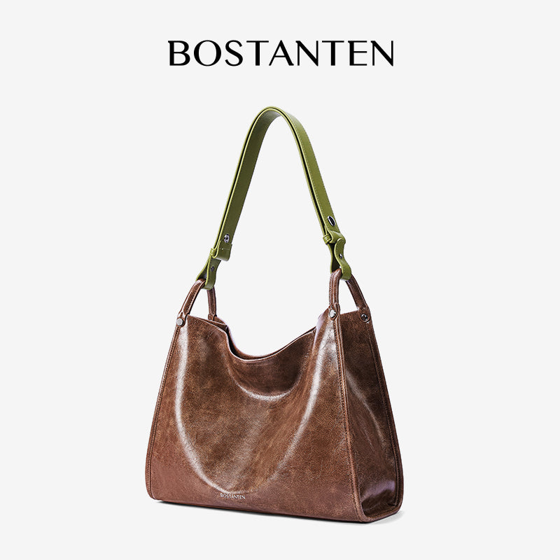 [Carrie bag]BOSTANTEN Tas Wanita Tas Berkapasitas Besar Tote bag 2 in 1