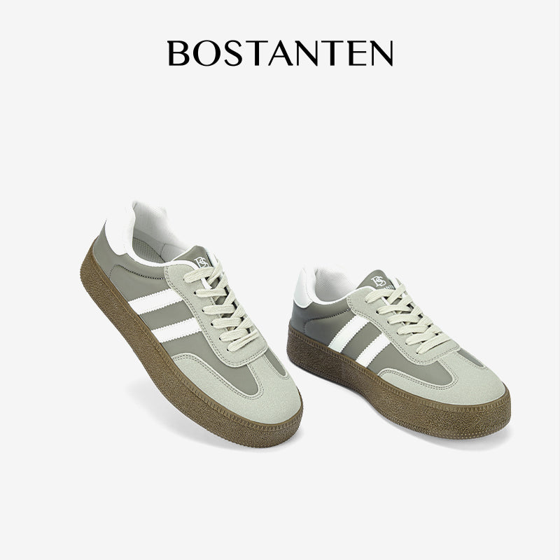[Kelly shoes] Bostanten Sepatu Sneakers Wanita Sam-ba Sepatu casual terbaru tahun 2025
