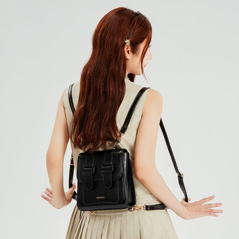 [Ice Cream Backpack] BOSTANTEN Tas Ransel Wanita Kekinian Wanita Backpack Berkualitas Tahan Air Tas Sekolah