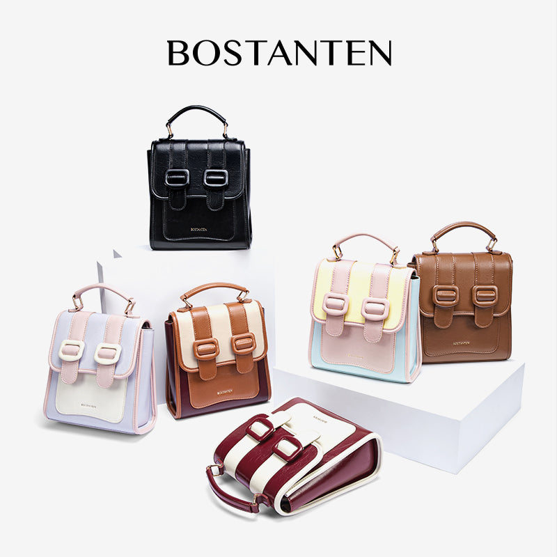 [Ice Cream Backpack] BOSTANTEN Tas Ransel Wanita Kekinian Wanita Backpack Berkualitas Tahan Air Tas Sekolah