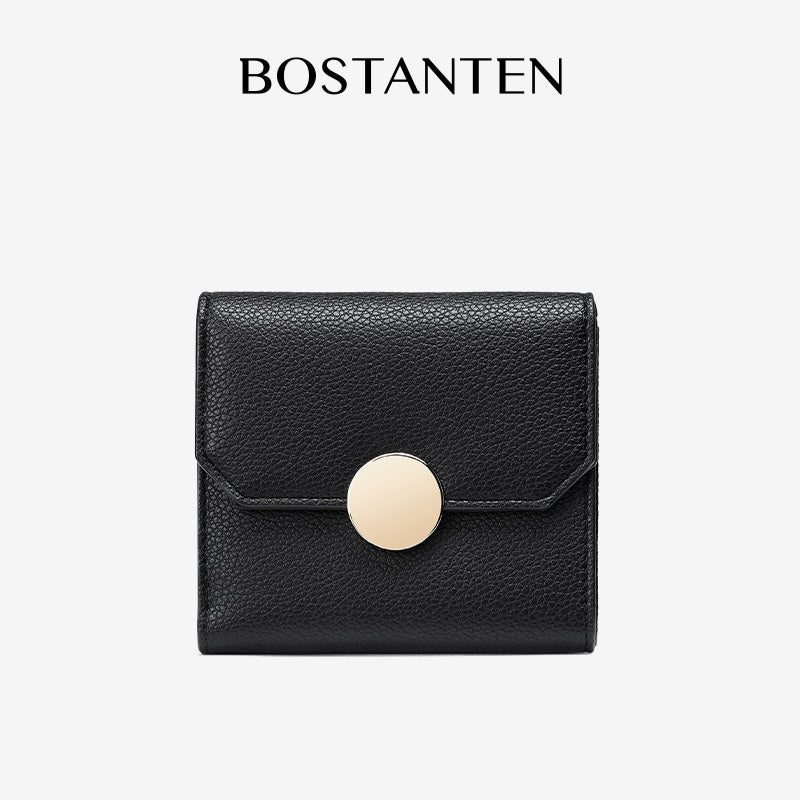[Dompet Mini] BOSTANTEN Dompet Mini Wanita – Dompet Koin PU + Gantungan Kunci