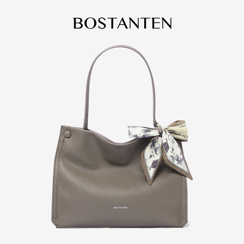 [Jolly Bag] BOSTANTEN Totebag Kulit Wanita – Monogram, Medium Size, Korean Style
