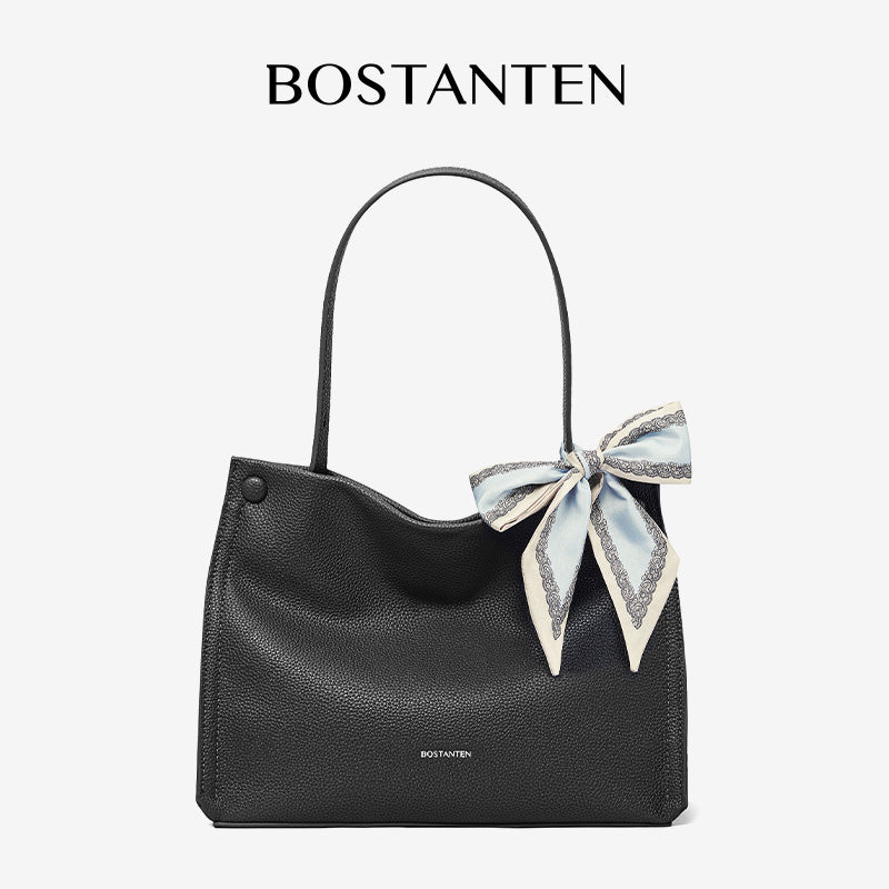 [Jolly Bag] BOSTANTEN Totebag Kulit Wanita – Monogram, Medium Size, Korean Style