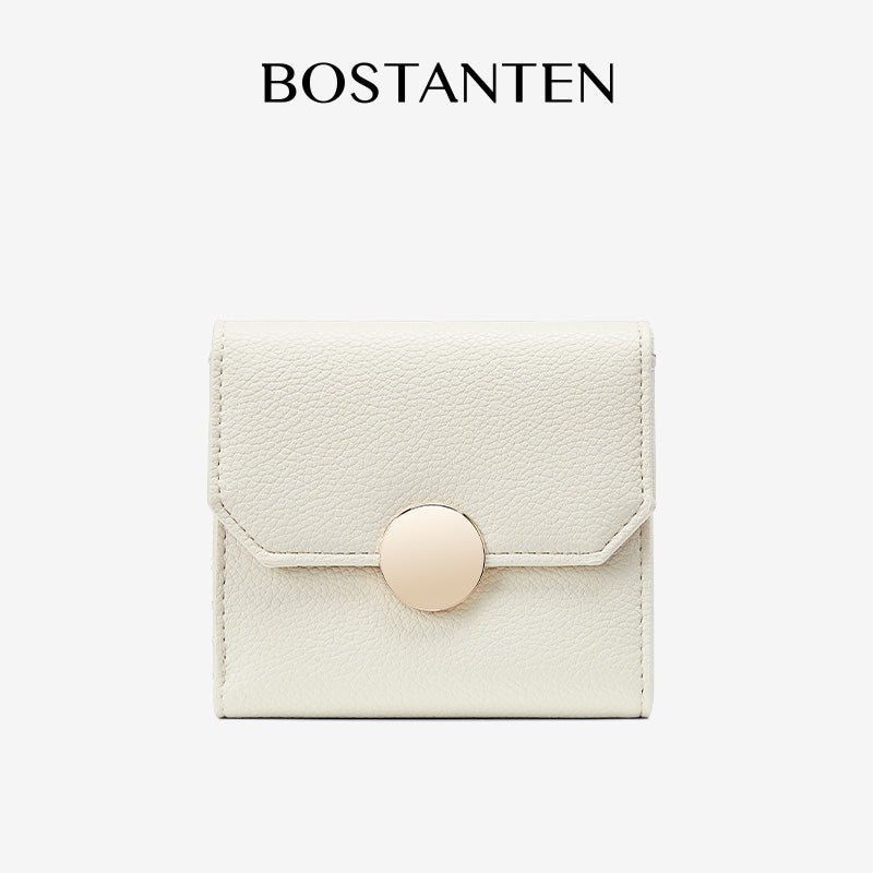 [Dompet Mini] BOSTANTEN Dompet Mini Wanita – Dompet Koin PU + Gantungan Kunci