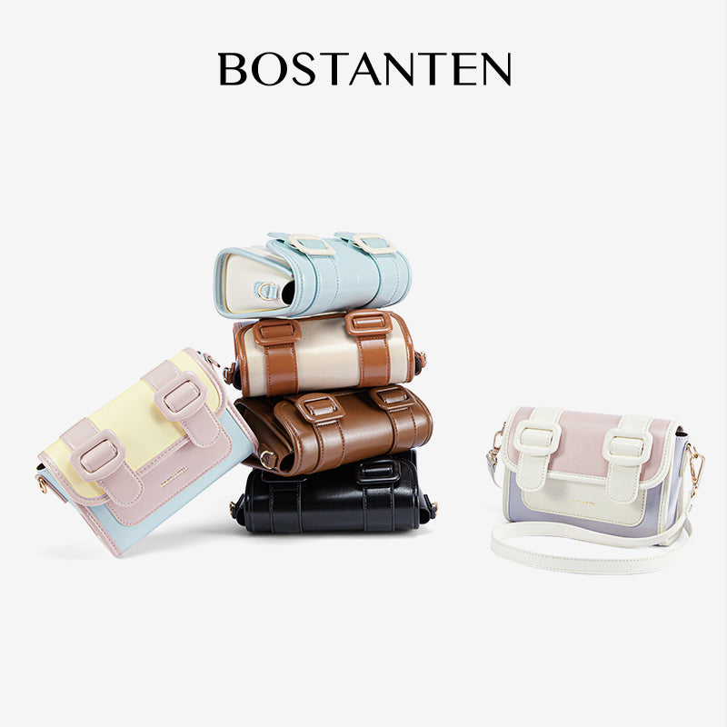 [Mini Ice Cream Bag] BOSTANTEN Tas Wanita Mini Satchel Small Exquisite Versatile Waterproof Tas Selempang Wanita Terbaru 2025