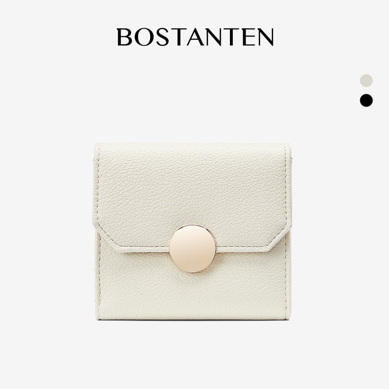 [Dompet Mini] BOSTANTEN Dompet Mini Wanita – Dompet Koin PU + Gantungan Kunci